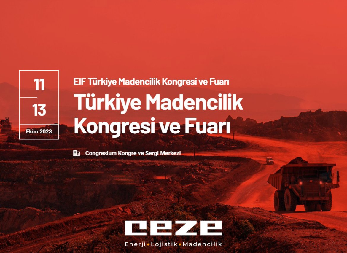 Türkiye Madencilik Kongresi ve Fuarı 2023